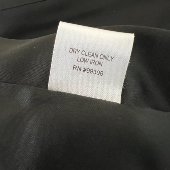 Randy Kemper Blue Textured Button Front Cropped Jacket size 14 - Picture 9 of 11